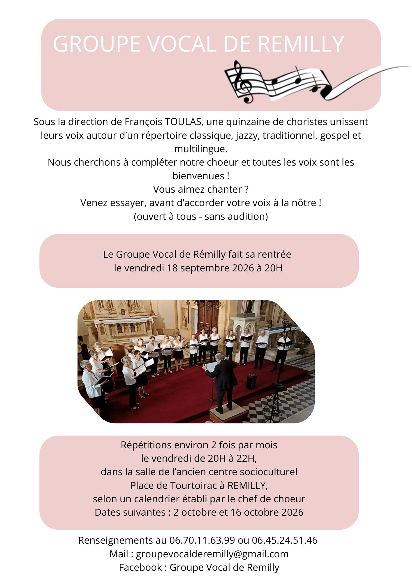 Groupe vocal Rémilly