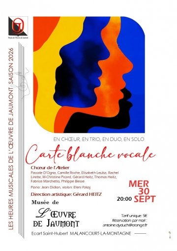 Carte blanche vocale
